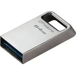 Флеш накопитель USB Kingston 64Gb DT Micro 3.2 (200 Мбайт/сек)
