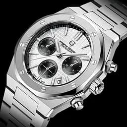 Чоловічий наручний годинник PD-1707 Silver-Silver Pagani Design acs0031119 - мініатюра 3