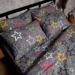 Набір наволочок Moon&Star Бязь Gold Люкс Cosmic Party 40х40 см 2 шт - мініатюра 2