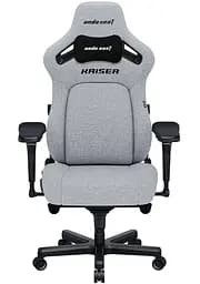 Игровое кресло Anda Seat Kaiser 4 Size XL Gray Linen Fabric (AD12YDDC-XLL-20-G-CF)