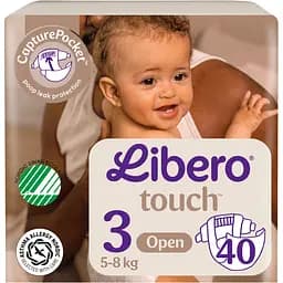 Подгузники Libero Touch 3 (5-8 кг) 40 шт.