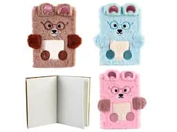 Блокнот пухнастий Bears, А5, 80 аркушів, 70 г/м² (В асортименті) - мініатюра 2