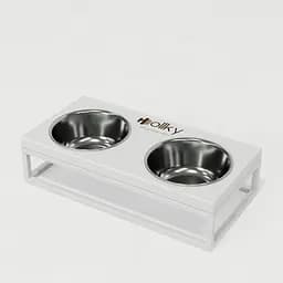 Hollky Base S — миски на підставці для маленьких собак та котів (2 × 0,45 л) - мініатюра 6