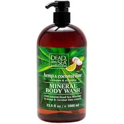 Гель для душу Dead Sea Collection з мінералами Мертвого моря та витяжками коноплі, кокосу та лайма 1000 мл
