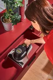 Karcher Пилосос ручний дезінфікуючий VCH 4 UVClean, 500Вт, конт пилок -0.4л, з УФ-лампою, чорно-жовтий - мініатюра 6
