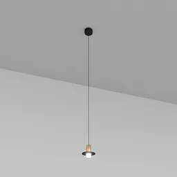 Подвесной светильник Skarlat RHL7731 5W BK+GD 3000K