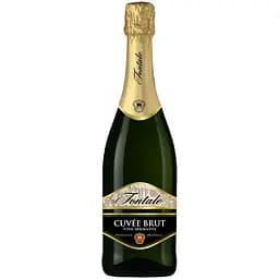 Вино игристое Fontale Cuvee Brut белое брют 0.75 л