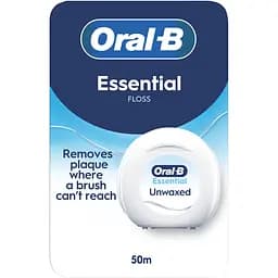 Зубна нитка Oral-B Essential Floss Не Вощена 50 м