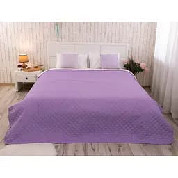 Покрывало Руно Ромб, микрофибра, 212х150 см, сиреневый (360.52У_Севілья)