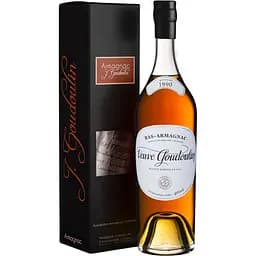 Арманьяк Veuve J.Goudoulin Bas Armagnac 1990 40% 0.7 л у подарунковій коробці