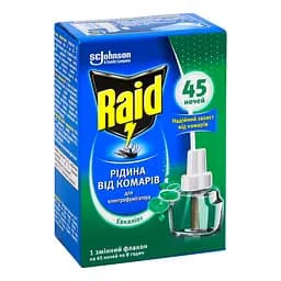 Рідина для електрофумігаторів Raid Евкаліпт від комарів 45 ночей - мініатюра 2