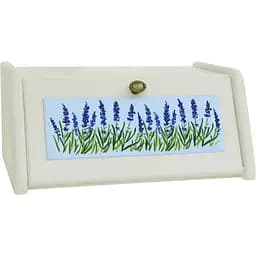 Хлібниця дерев'яна Mazhura Лаванда, 18,5х40.5х27,5 см (mz508565)