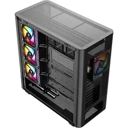 Корпус Modecom VOLCANO AQ500 ARGB MIDI FRONT LCD 6,2”, 4x120 мм fans BLACK без БЖ ATX (MC-A-AQ500-4FA-B) - мініатюра 8