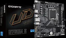 Материнська плата Gigabyte B760M E Socket 1700
