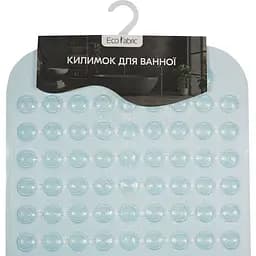 Килимок для ванної масажний Eco Fabric Сфери 70х37 см прозоро-блакитний (7037-003) - мініатюра 5