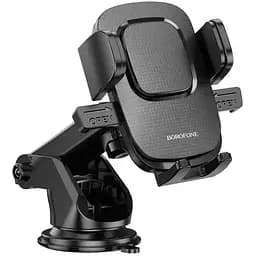 Автомобильный держатель для телефона Borofone BH60 Dainty center console car holder черный