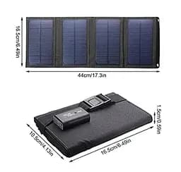 Сонячна панель Solar panel 15W 1xUSB C0549 Зарядний пристрій - мініатюра 2