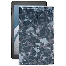 Чохол StatusCASE з екошкіри для планшету Sigma Tab A104 Хаки-синій