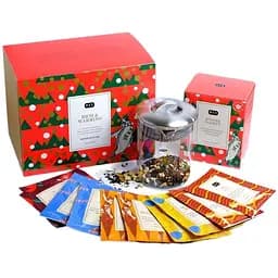 Набір з чайником та чаєм Paper and Tea Багатий і зігрівальний набір 240 г