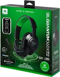 Ігрові навушники JBL Quantum 360X Wireless for XBOX (JBLQ360XWLBLKGRN) [84783] - мініатюра 9