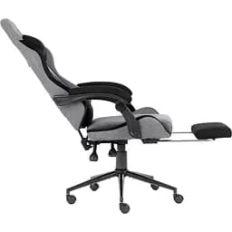 Геймерське крісло GT Racer X-2324 Fabric Gray/Black Suede [121430] - мініатюра 4