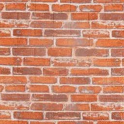 Декоративная 3D панель самоклейка 700х770х3мм Рыжий Екатеринославский кирпич (044-3) SW-00000696