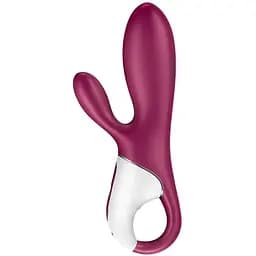 Смарт вибратор кролик с подогревом Satisfyer Hot Bunny