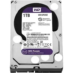 Жорсткий диск Western Digital Purple 1 TB WD10PURZ 3.5 SATA III - мініатюра 2