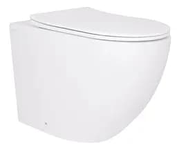 Унитаз подвесной Qtap Robin Ultra Quiet, с сиденьем Slim Duroplast/Soft-close/Quick Release QT13332381AW