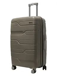 Валіза велика L поліпропілен Milano bag 0306 76×49×31см 82л Шампань - мініатюра 2