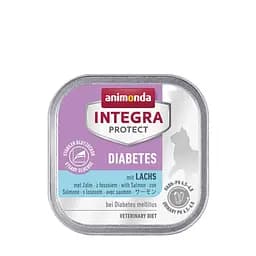 Корм вологий ветеринарний для кішок Integra Protect Diabetes with Salmon при діабеті, з лососем, 100 г