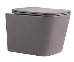 Унитаз подвесной Qtap Tern Ultra Quiet, с сиденьем Slim Duroplast/Soft-close/Quick relase QT17332303ASSG