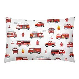 Набір наволочок Cosas Fire Truck 40х60 см (SetPillow_FireCars_ZigGrey_40х60) - мініатюра 3