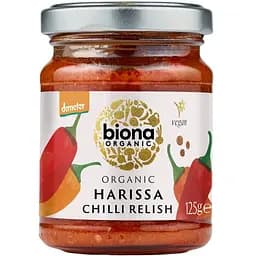 Соус Biona Organic Harissa Chilli Relish органический 125 г