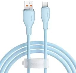 Кабель Baseus Pudding Series Fast Charging Cable USB to Type-C 100W 2m P10355703311-01 Blue