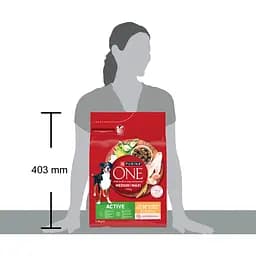 Сухий корм для активних дорослих собак середніх і великих порід Purina One MedMax Active з куркою та рисом 2.5 кг - мініатюра 5