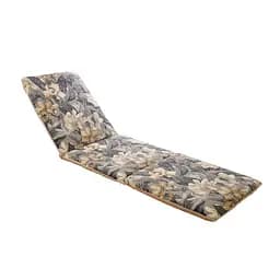 Матрас для шезлонга Ost-Fran Trio лонета Versalles Flor Gris, 189x58x5 см. duplication