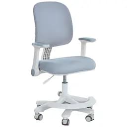 Детское кресло Bambi M 6174-11 с подлокотниками подножкой и регулировкой высоты серое