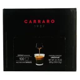 Кава в капсулах Carraro Lavazza Blue Puro Arabica, 100 капсул