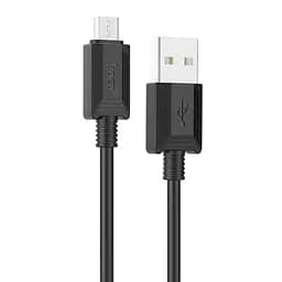 Дата кабель Hoco X73 Ferry USB to MicroUSB 2.4A (1m) Black