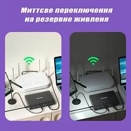 Безперебійник для роутера 12V 2A Mini UPS 12V 27000 mAh Міні УПС DC UPS ДБЖ - мініатюра 8