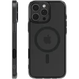 Прозорий чохол Spigen Ultra Hybrid T (MagFit + Camera Control) Frost Black для iPhone 16 Pro (ACS08514)