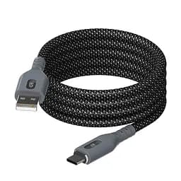Кабель ArmorStandart AR18 Magnetic USB Type A to USB Type-C 3A 1m Black (ARM75514) - мініатюра 2