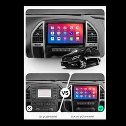Штатний головний пристрій EasyGo MB1001-G10 10 inch Mercedes Vito (W447) 2014+ - мініатюра 2