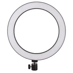 Кільцева світлодіодна LED лампа Flat Ring 8 Black