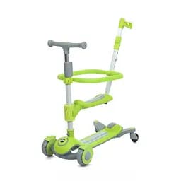 Самокат детский трехколесный 3 в 1 JR3-127-GR, колеса со светом