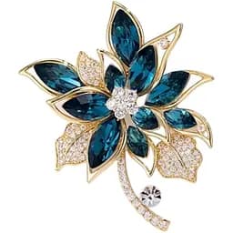 Брошь Цветы (494693365)