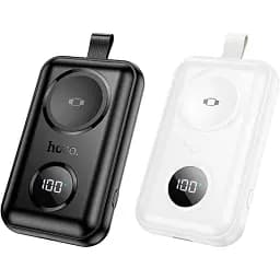 Портативна батарея Powerbank Hoco J137 with iWatch charger 2500mAh Black - мініатюра 3