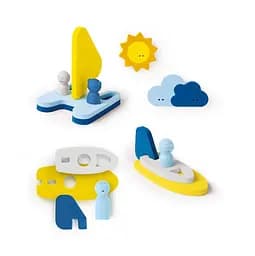 Игрушки для ванной Quut Пазл-головоломка Кораблик с парусом (171928)