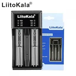 Зарядний пристрій для акумуляторів LiitoKala Lii-C2 для Li-Ion Ni-Mh/Ni-Cd АКБ LED 2 канала - мініатюра 7
